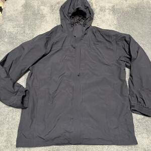 Cabelas Goretex Jacket Mens XL Tall Full Zip Hooded Windbreaker Rain Coat